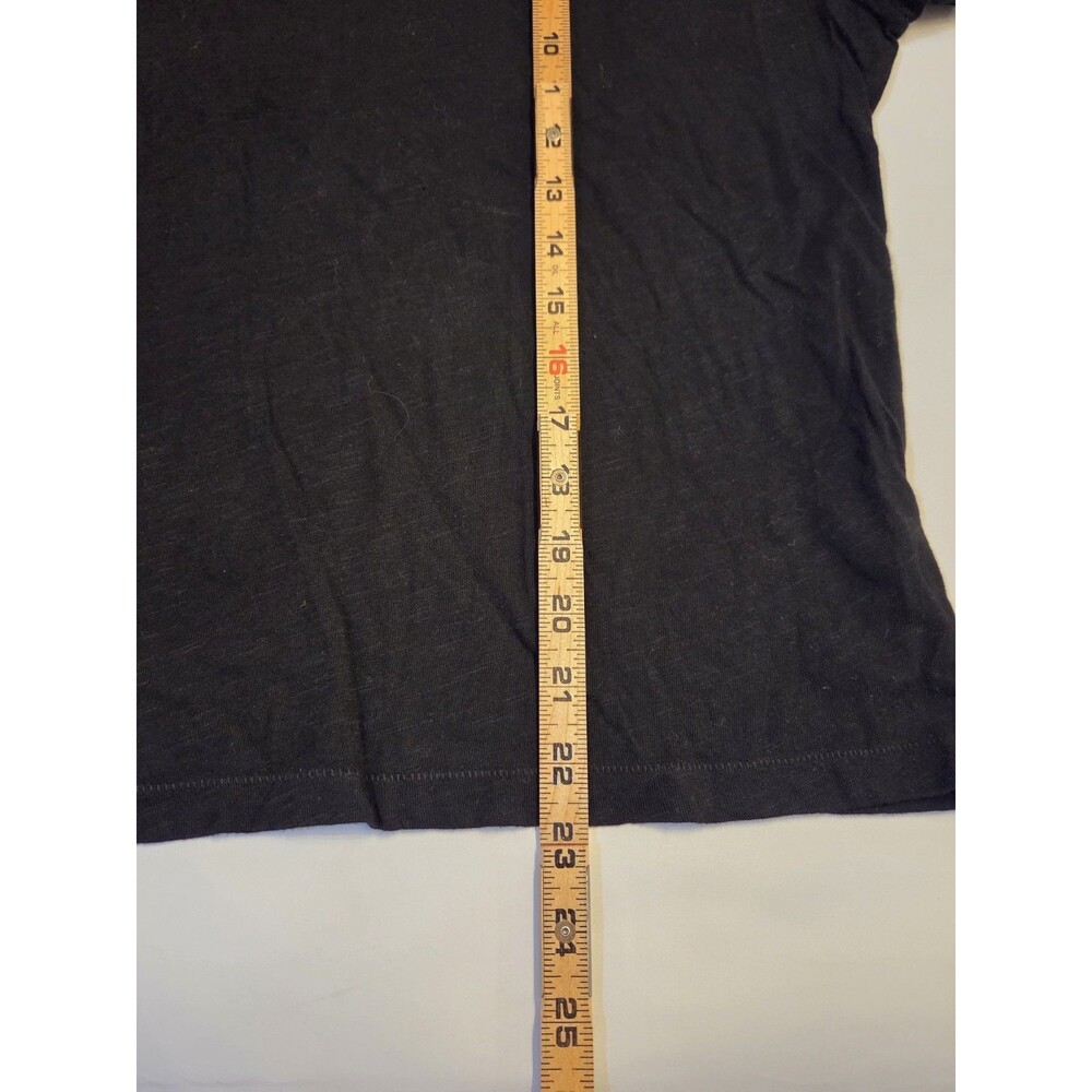 Buck Mason Black Slub Easy Crew T-Shirt Small Made in USA Cotton NWT READ - Picture 5 of 7